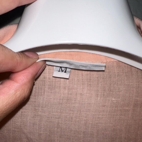 Bryn Walker Linen Tunic Swing Top Relaxed Lagenlook‎ Size Large Med - Picture 4 of 9